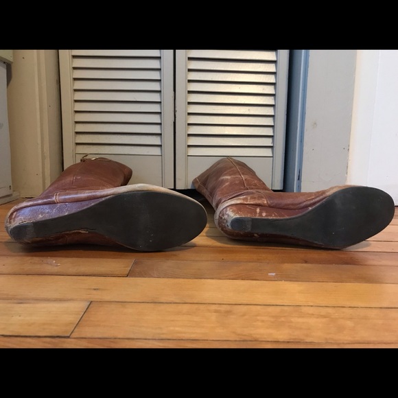 Steve Madden Cognac Intyce boots - Picture 4 of 7